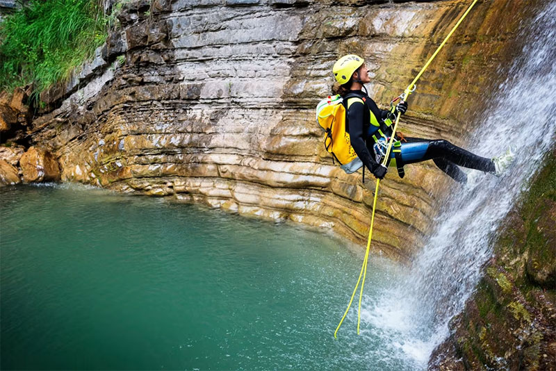 Canyoning in india