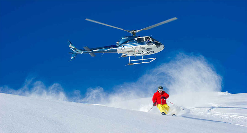 Heli-Skiing in india