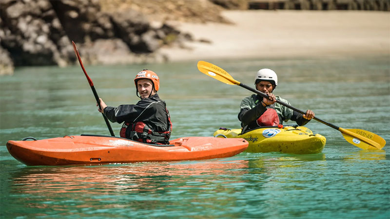 Kayaking in india