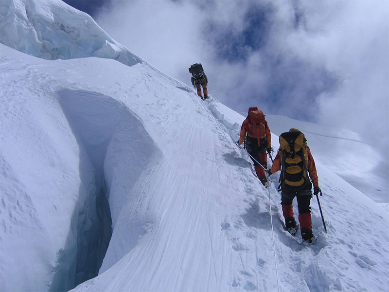 Mountaineering in india