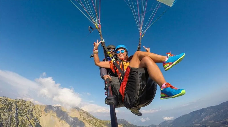 Paragliding in india