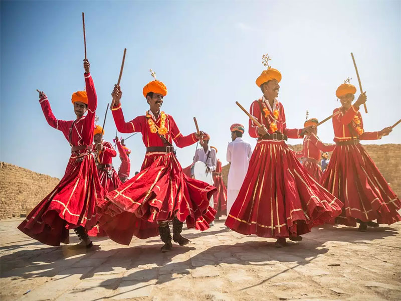 Jaisalmer-Desert-Festival,-Rajasthan