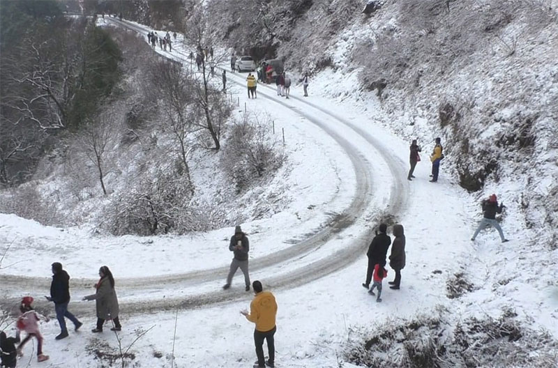 Nainital-snow-Uttarakhand