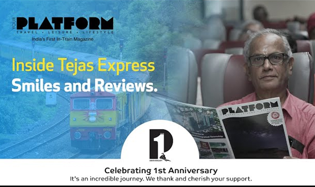 Inside Tejas Express – Smiles and Reviews