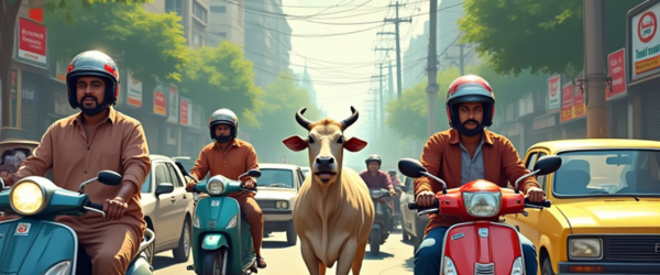 driving in India