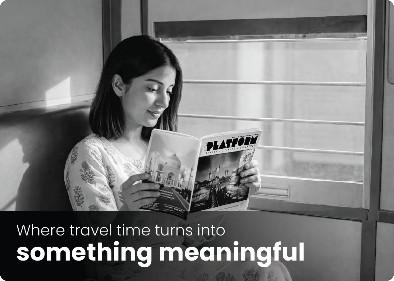 Where travel time turns into something meaningful