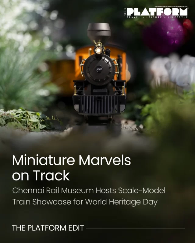 From April 25 to 27, the Chennai Rail Museum in Villivakkam will host a one-of-a-kind miniature train exhibition to celebrate World Heritage Day. This unique event will bring together passionate collectors and designers from across the country to showcase their scale-model trains and railroads, offering visitors a fascinating glimpse into this niche yet captivating hobby.

Among the highlights is Sundaram Parthasarathi’s detailed running model of the Vande Bharat Express, entirely handmade, including signals and station buildings. K.R.S. Ganesan will present an automated HO scale layout controlled by TrainController software, simulating real-world railway operations. Mahendra Kumar’s collection features steam locomotives and vintage-style train buses, transporting viewers to a bygone era.

With over 20 models across 3500 sq. ft., this exhibition is perfect for families, hobbyists and curious minds. From intricately built engines to functioning layouts, each display reflects years of dedication, engineering skill and love for rail heritage.

Open to the public from 10 a.m. to 5 p.m. on all three days, the event promises a nostalgic and educational journey, one tiny track at a time. Don’t miss your chance to see India’s railway legacy in miniature motion!
#railways #trainmuseum🚂 #ICF #yourplatform